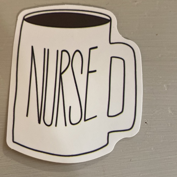 Nurse stickers.  Vinyl. New. Set of 5. - Picture 4 of 6